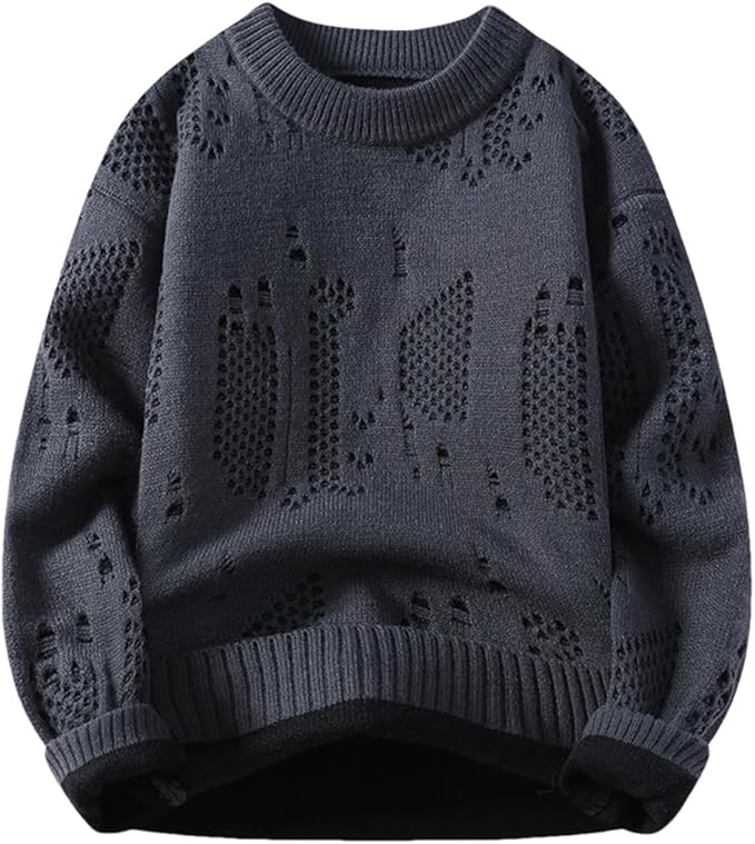 Rogue Ripped Knit Sweater – Teezify™ Harajuku Edition